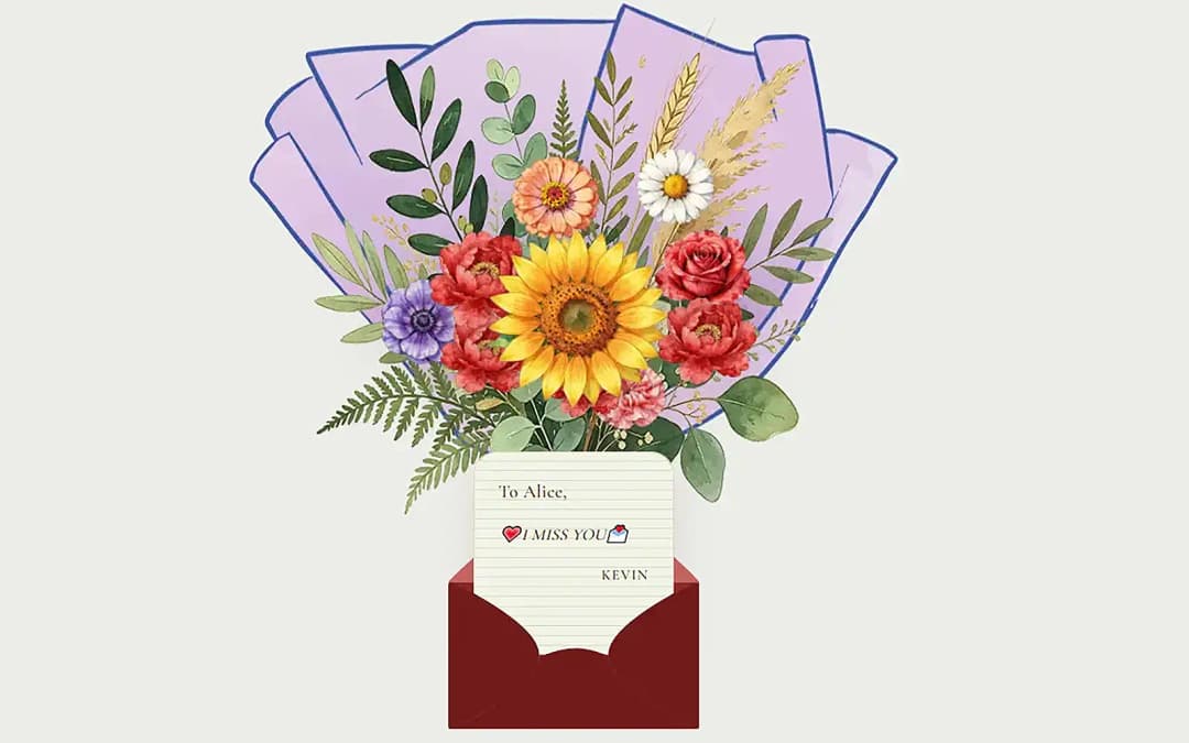 DigiBouquet 在线花束预览