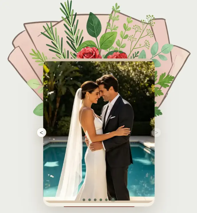 Shared Digibouquet page preview
